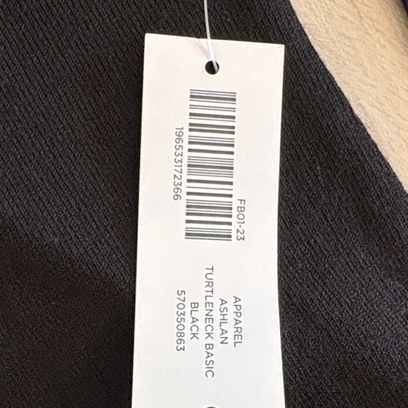 Chico's Classic Black Turtleneck Sweater - Picture 2 of 3